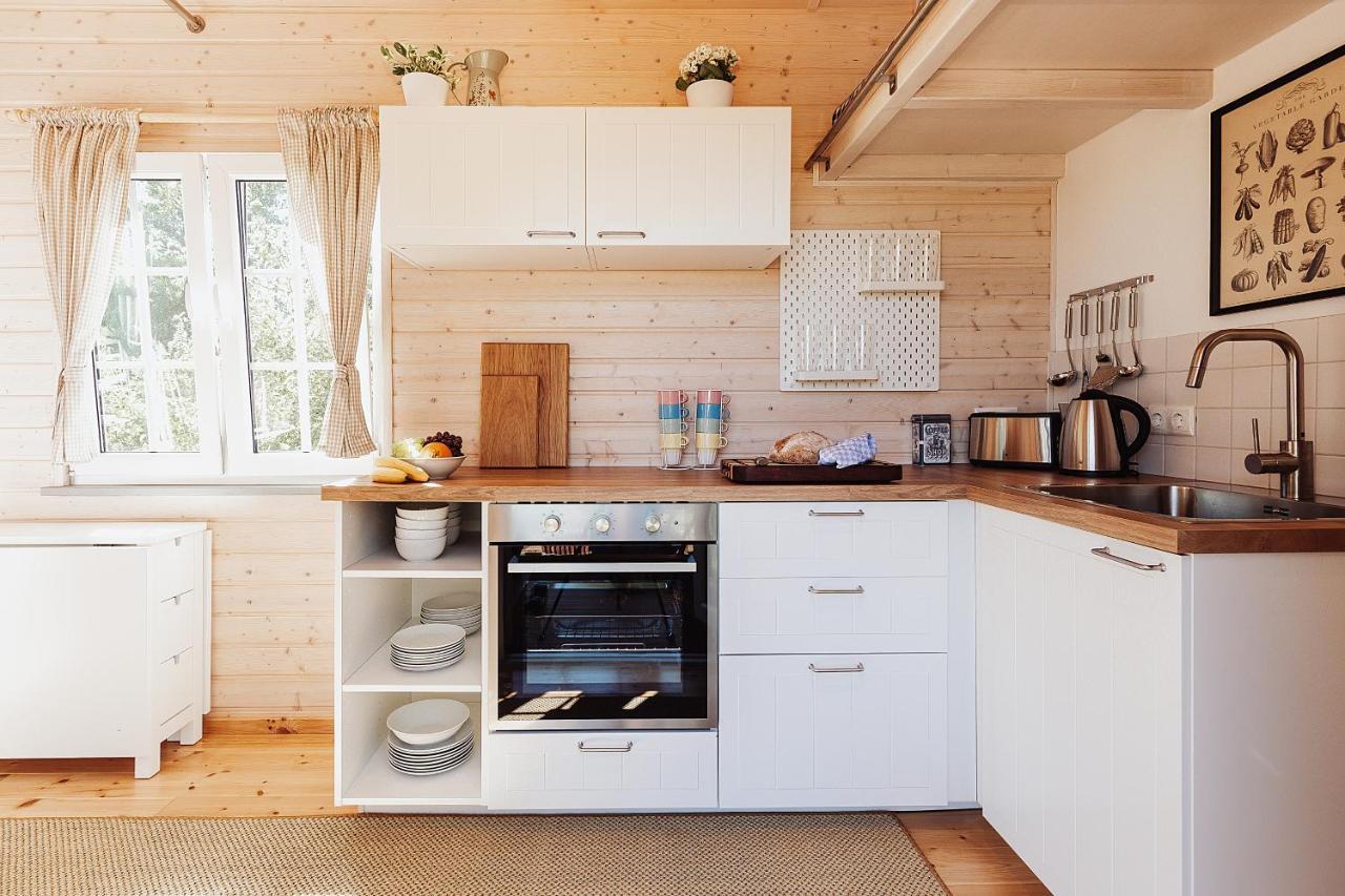 Tinyhouse Am Obsthain Poseritz Exterior foto